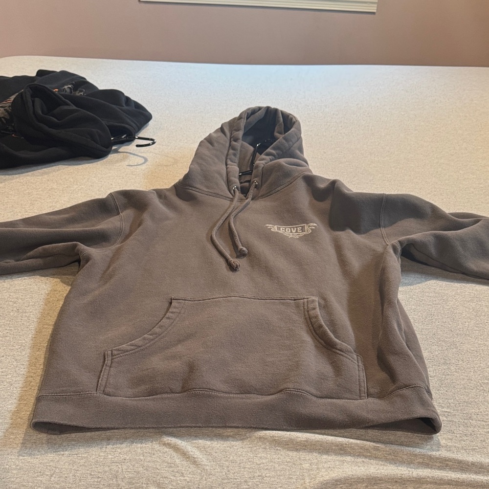 Cove Men's Grey Hoodie